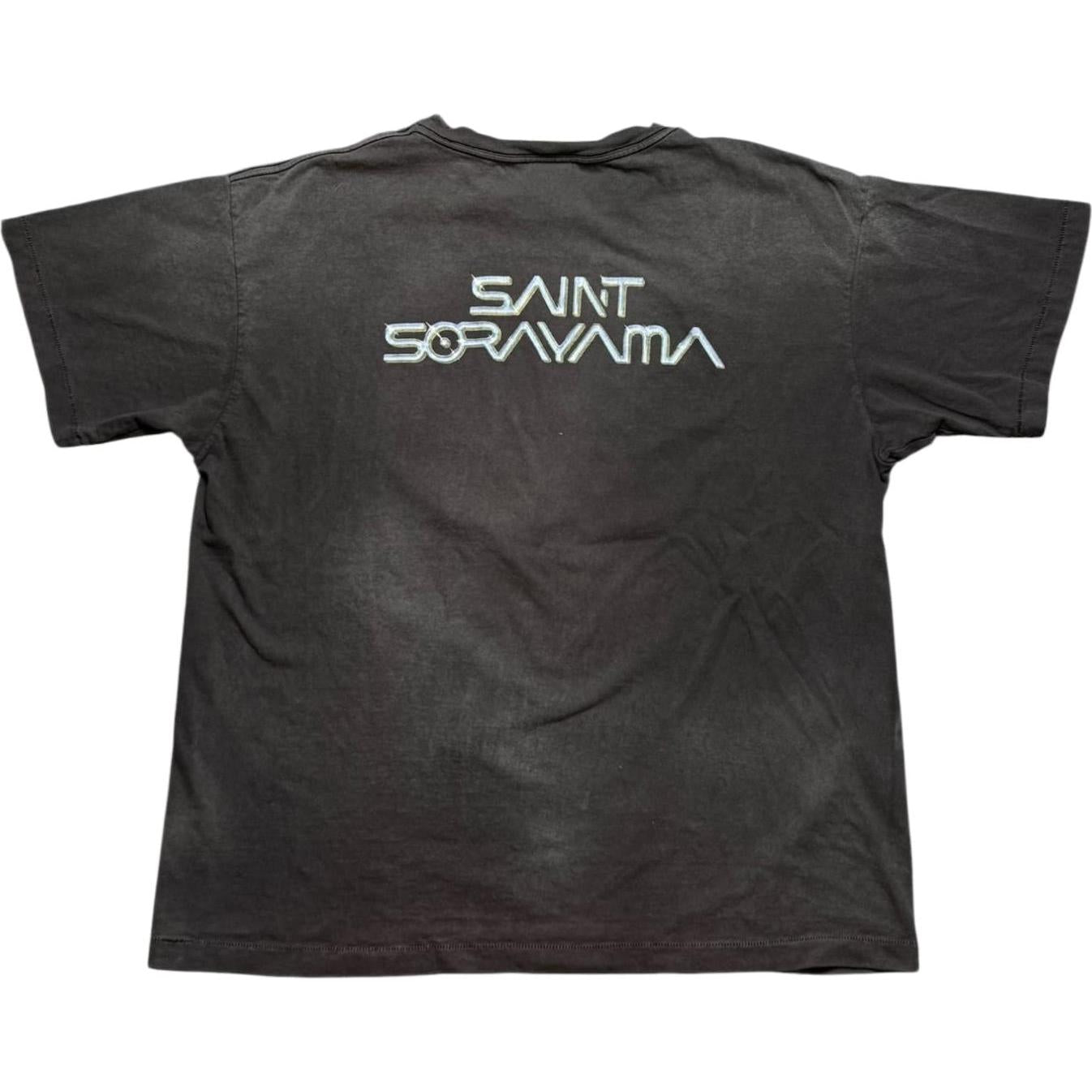Saint Michael x Hajime Sorayama T-Shirt Faded Black