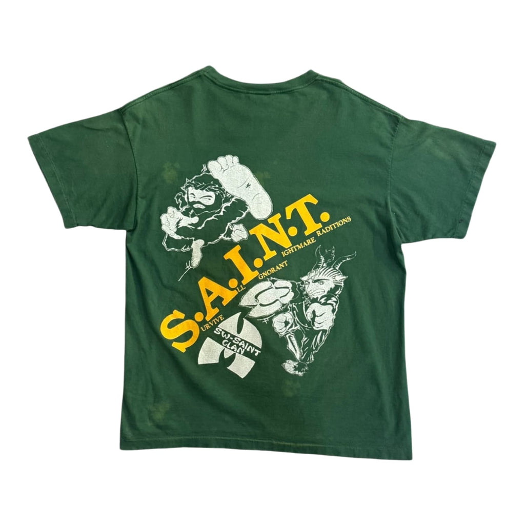 Saint Michael x Sean Wotherspoon Clan S/S T-shirt Green