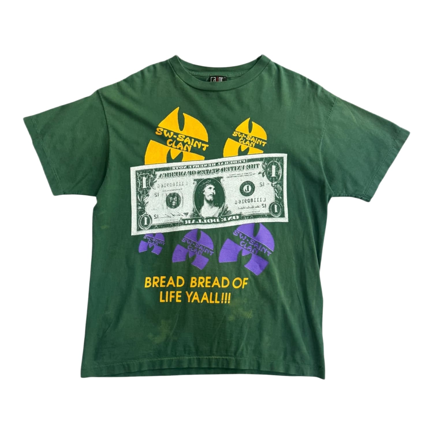 Saint Michael x Sean Wotherspoon Clan S/S T-shirt Green