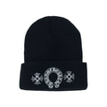 Chrome Hearts Horse Shoe Wool Beanie Black