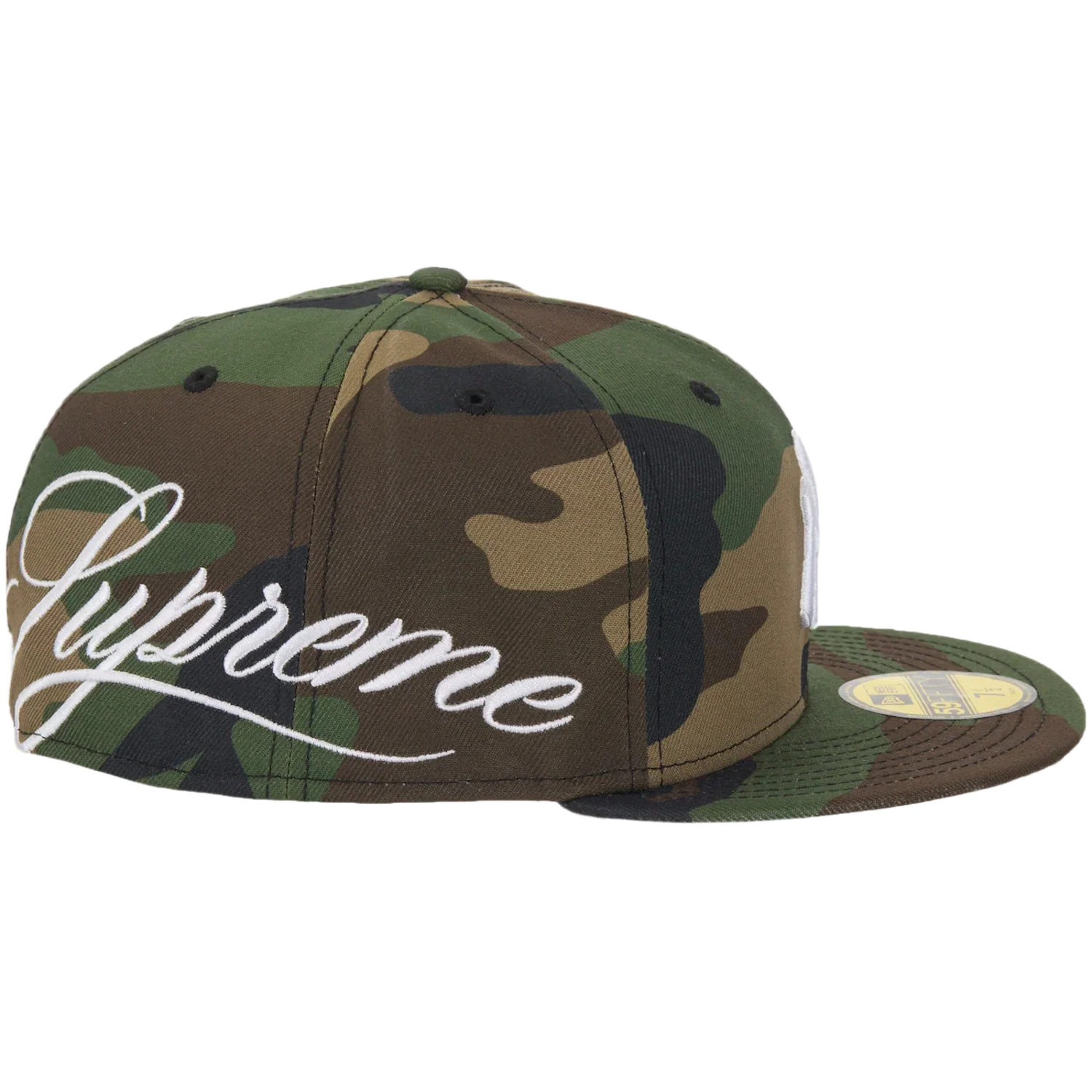 Supreme New York Yankees New Era 59Fifty Fitted Hat Woodland Camo