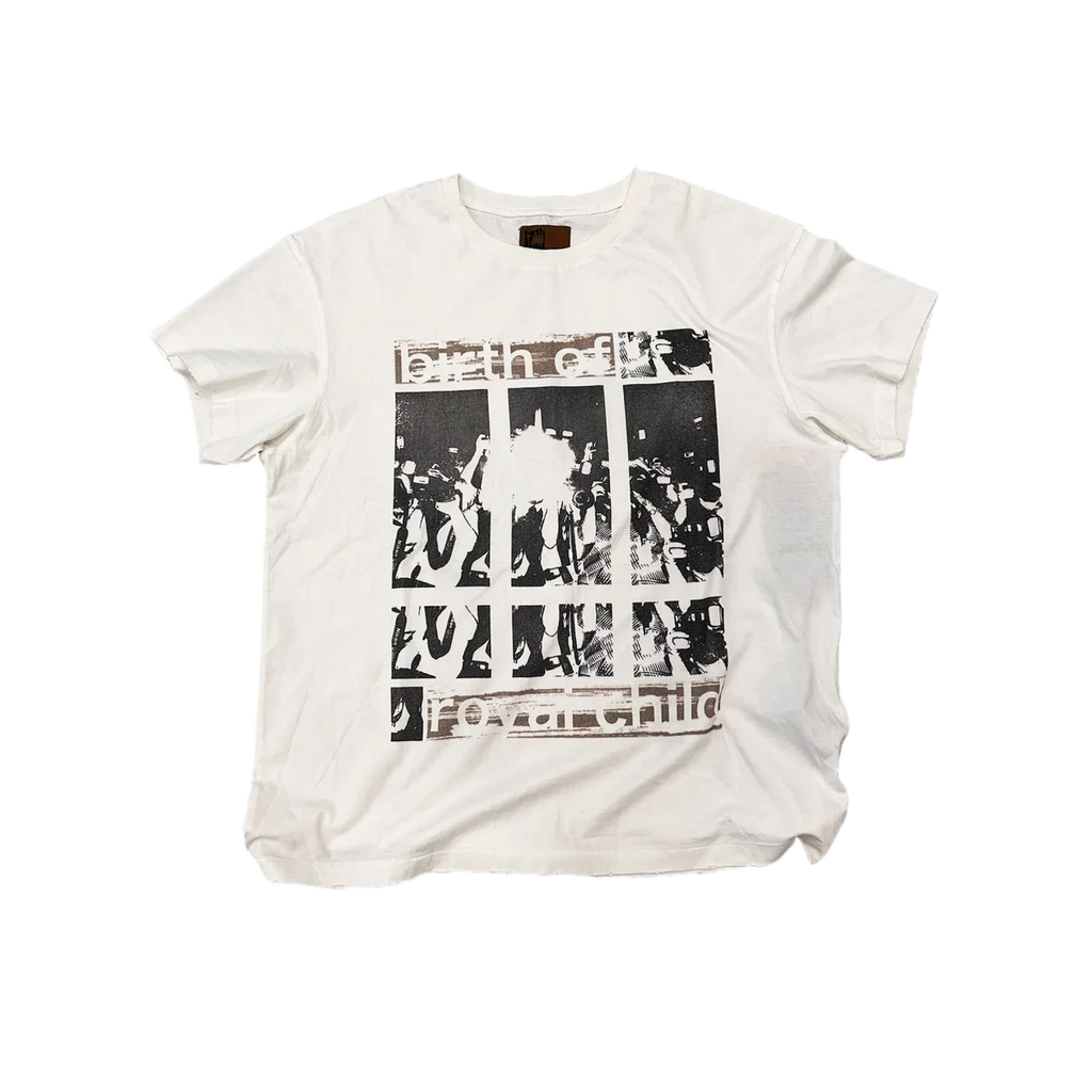 Birth of Royal Child Flashlight Vintage T-Shirt Cream