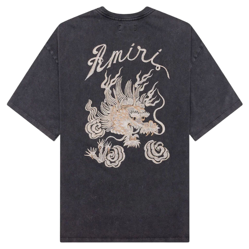 Amiri Dragon Oversized T-Shirt Grey