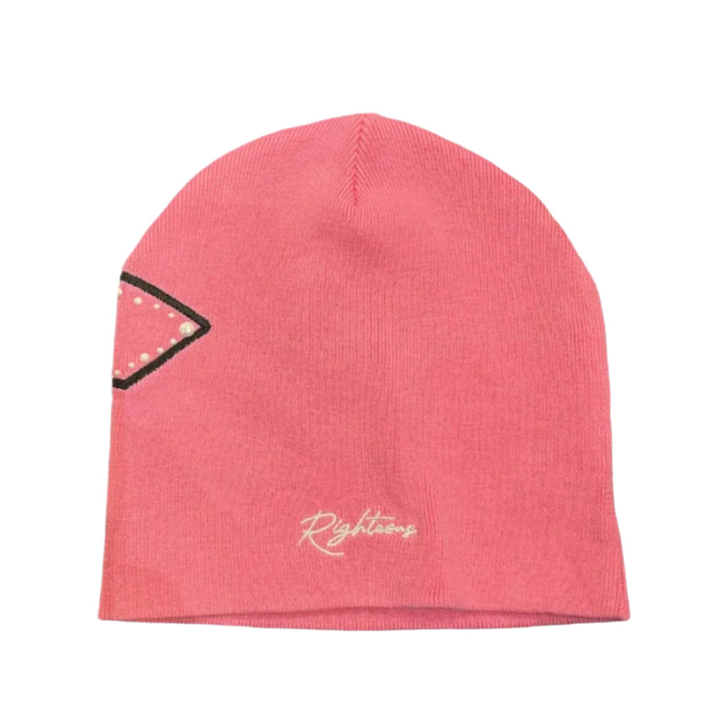 Righteous Logo Beanie Pink