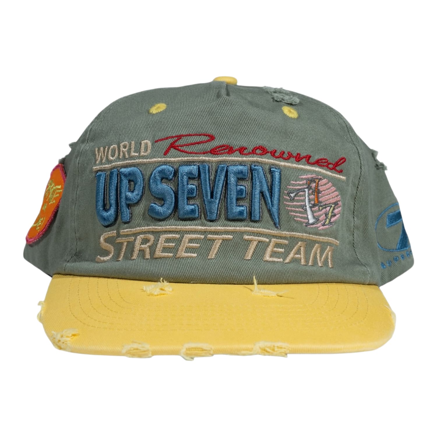 Up7Skate Green Bean Intl Street Team Hat