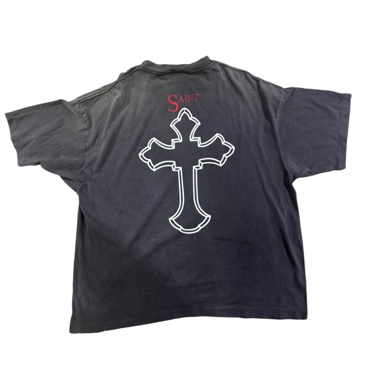Saint Michael 2Pac Short-Sleeve Tee Black