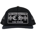 Chrome Hearts CH Las Vegas Trucker Hat Black/Black
