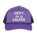 Gallery Dept. French Logo Trucker Hat Flo Purple