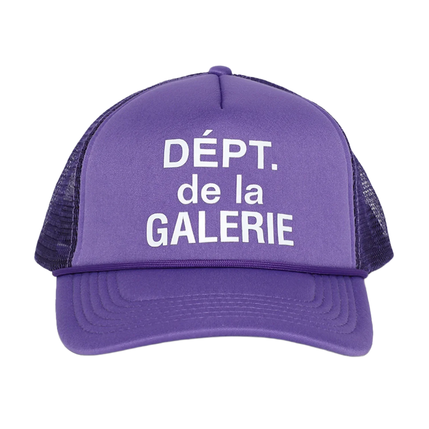 Gallery Dept. French Logo Trucker Hat Flo Purple