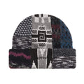 Supreme Patchwork Beanie Grey