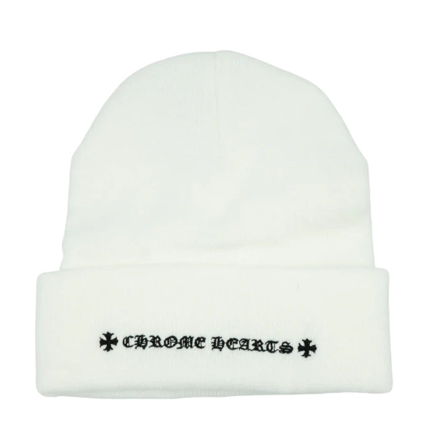 Chrome Hearts CH Beanie White
