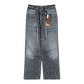 Birth Of Royal Child Diamond Denim Jeans Black