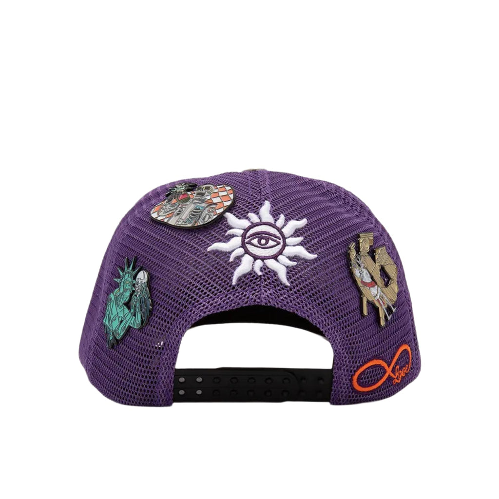 Godspeed GS Forever Trucker Hat Purple Black