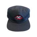 Chrome Hearts Matty Boy Chomper Leather Strapback Hat Black
