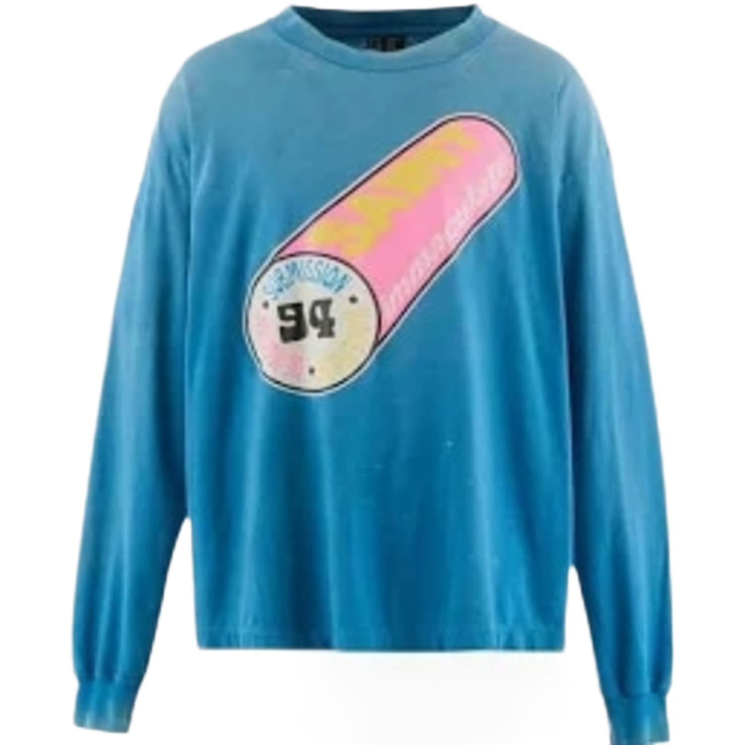 Saint Michael Immaculate Long Sleeve Shirt Blue