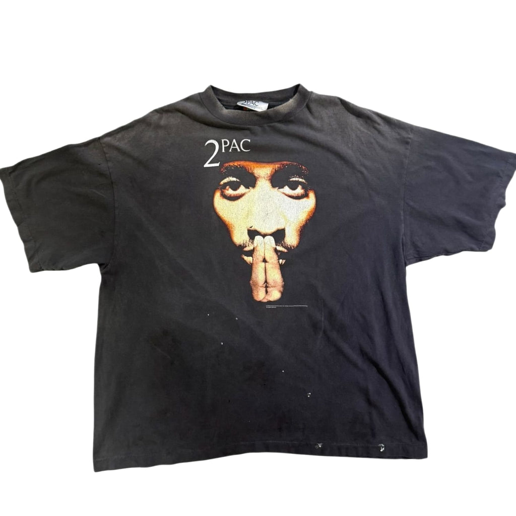 Saint Michael 2Pac Short-Sleeve Tee Black