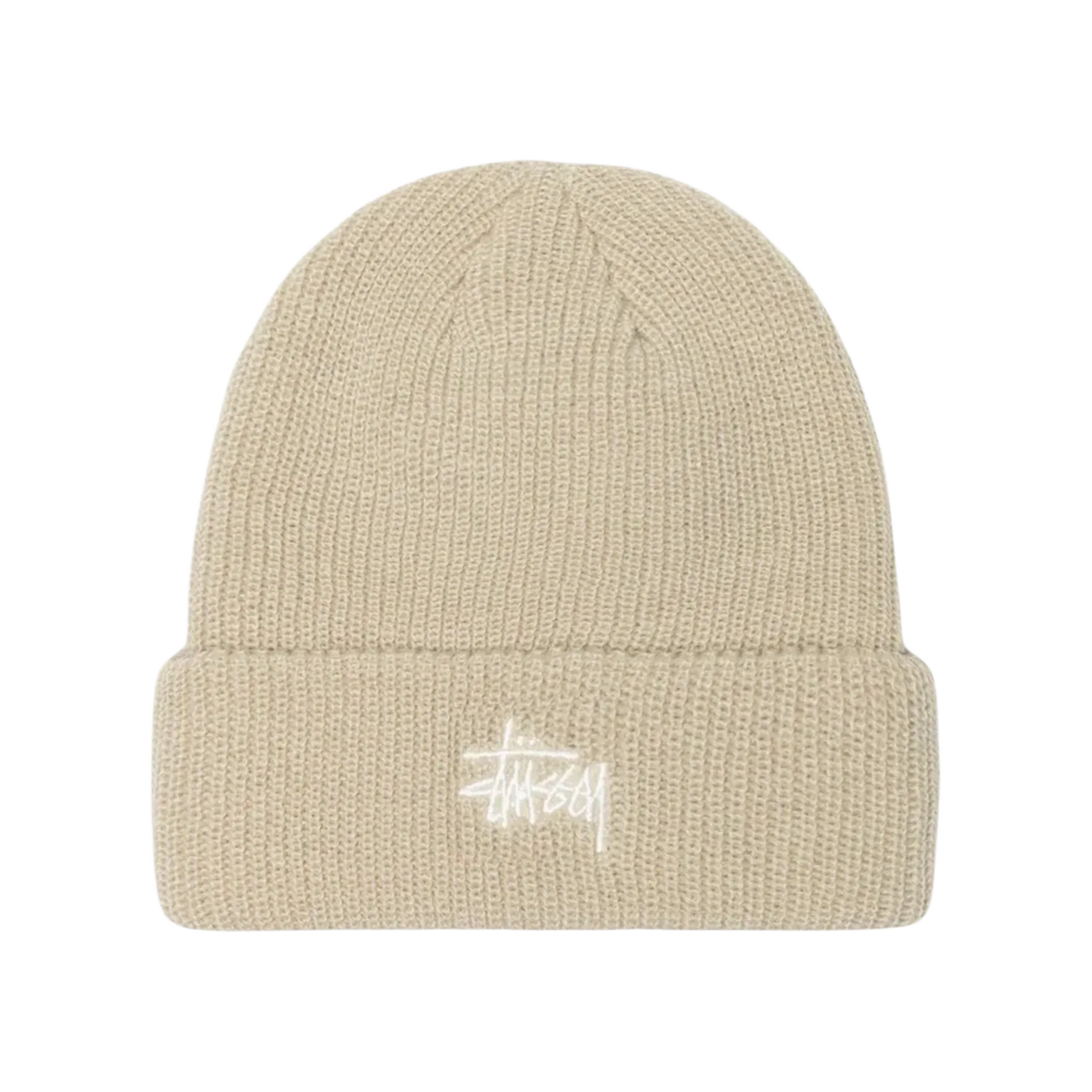 Stussy Basic Cuff Beanie Faded Tan