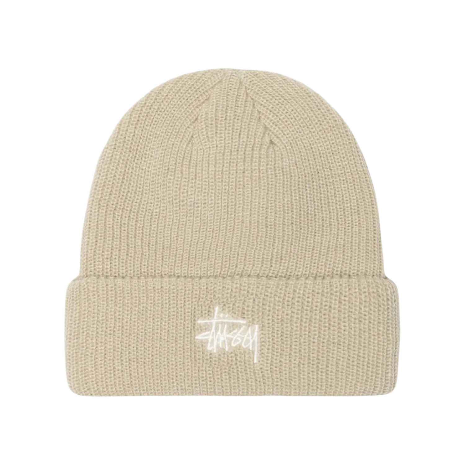 Stussy Basic Cuff Beanie Faded Tan