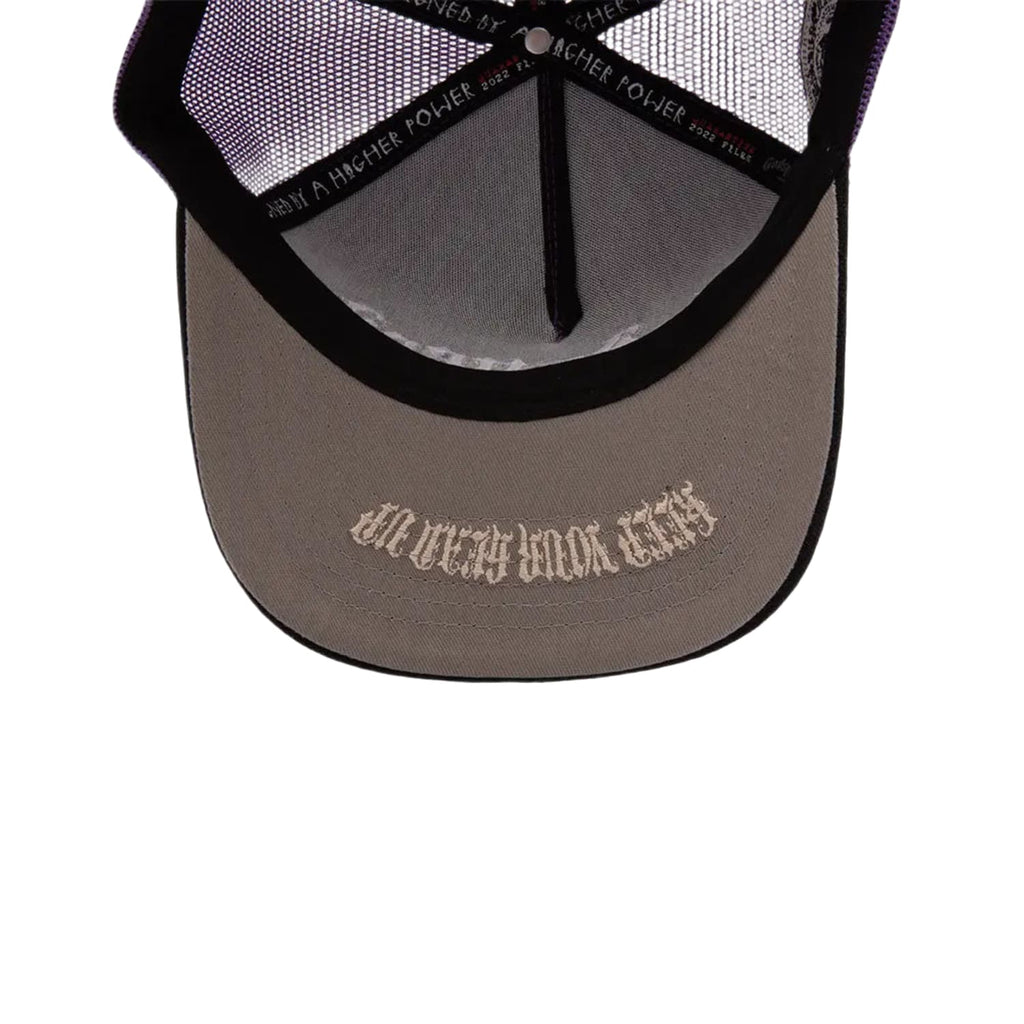 Godspeed GS Forever Trucker Hat Purple Black