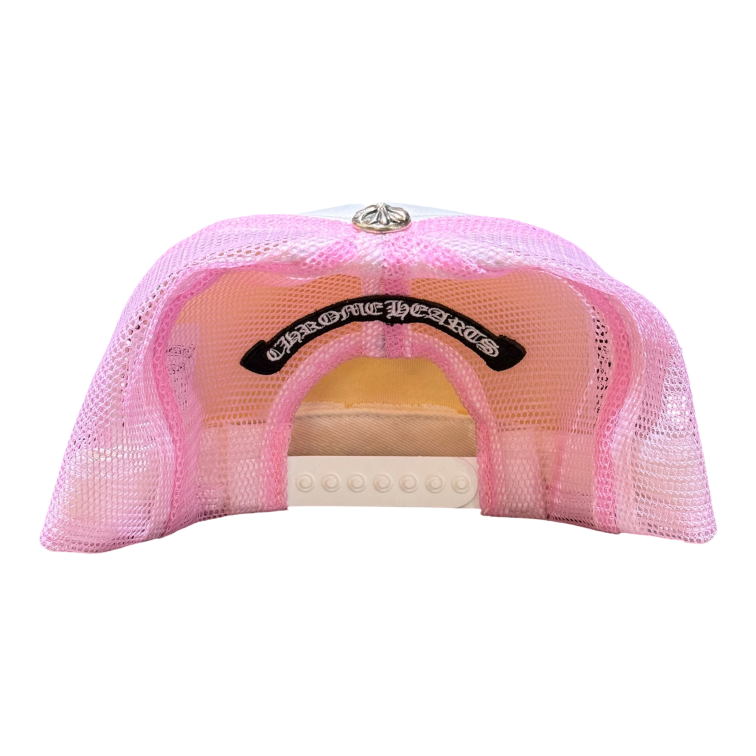 Chrome Hearts Horseshoe Trucker Hat Pink/White