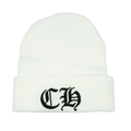Chrome Hearts CH Beanie White