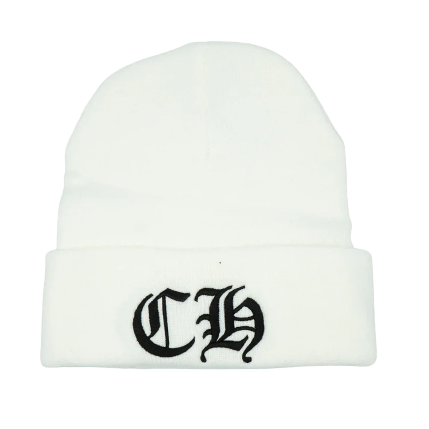 Chrome Hearts CH Beanie White