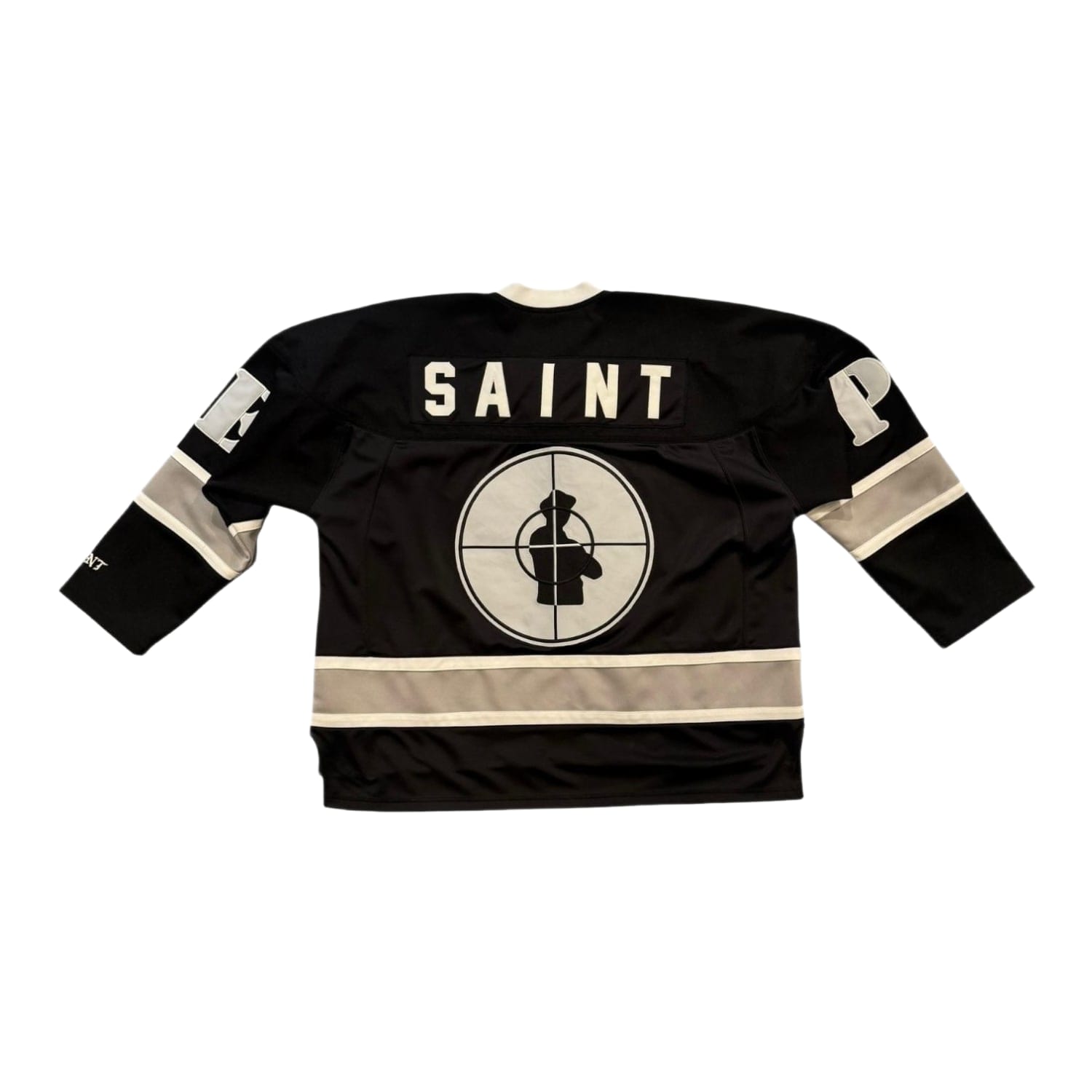 Saint Michael x Public Enemy Hockey Jersey Black