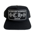 Chrome Hearts CH Paris Trucker Hat Black