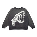 Saint Michael Bone Saint Crewneck Sweatshirt Black
