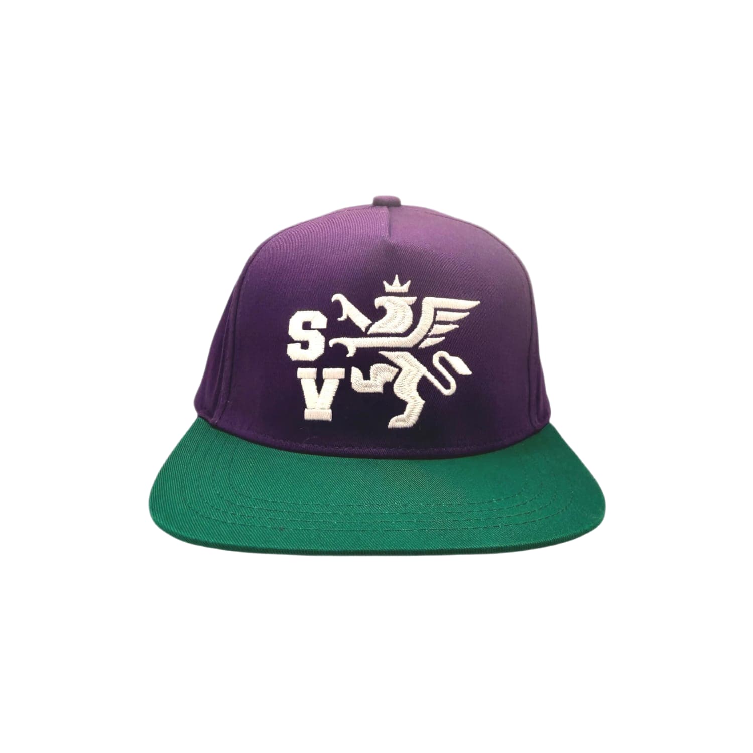 Saint Vanity Griffin Snapback Plum/Green