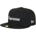 Supreme Shop Box Logo New Era 59Fifty Fitted Hat Black